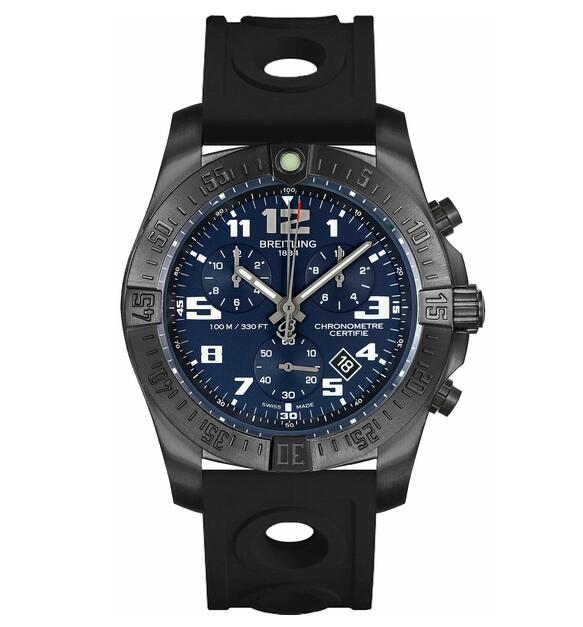Review Breitling Chronospace Evo Night Mission V7333010/C939-227S watch review